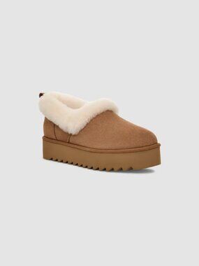 UGG Nita Platform Shearling Slipper Size 10 NIB